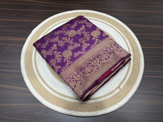 Kora Banarasi saree