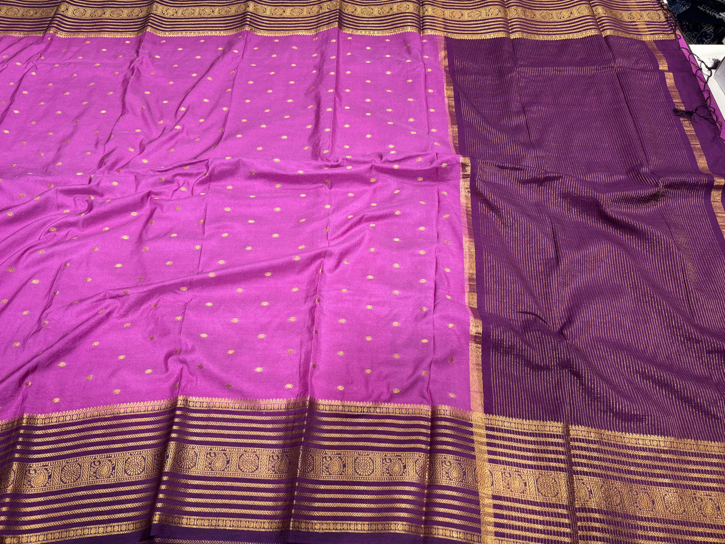 Semi Mysore crape