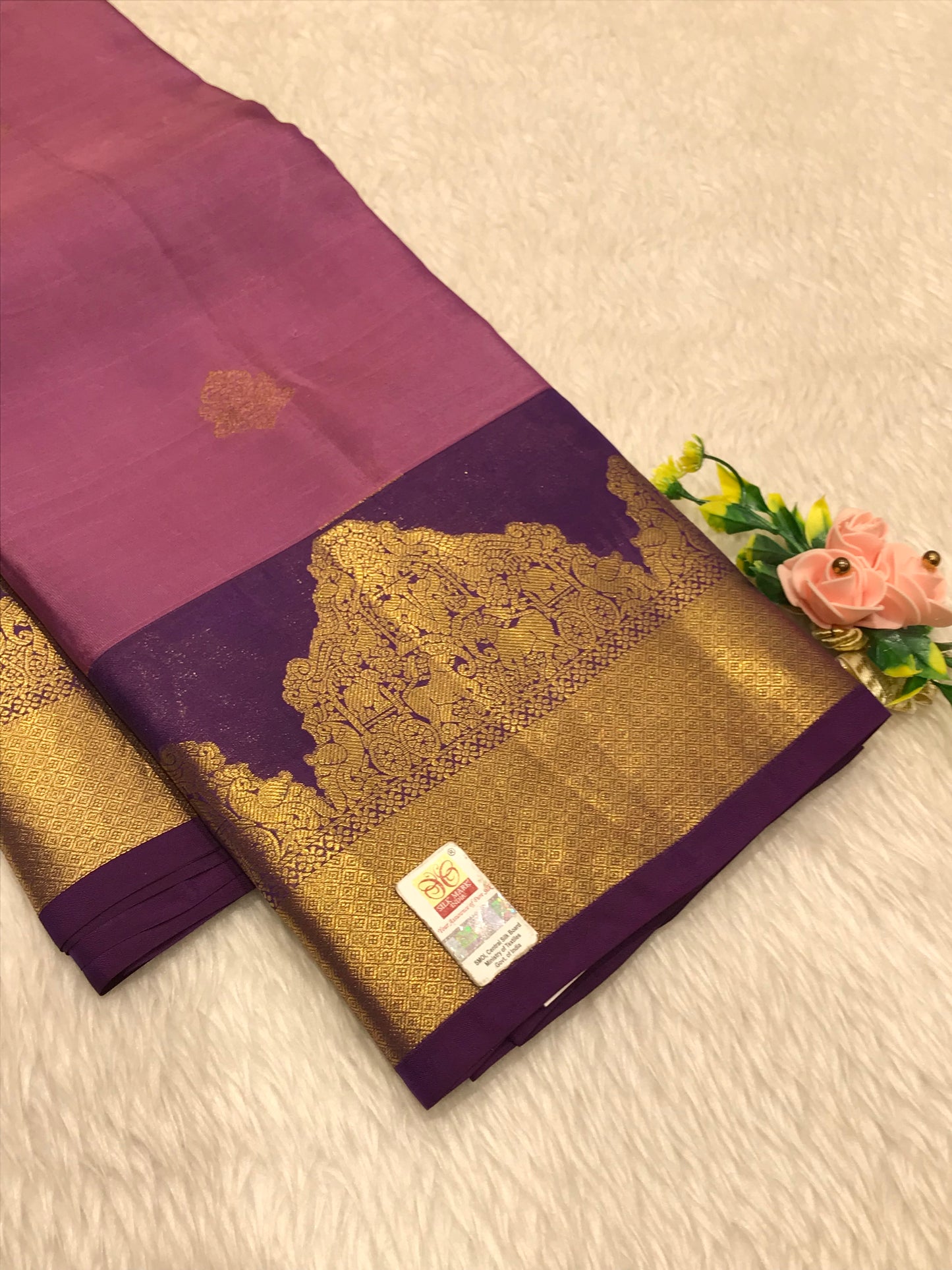 Pure Kanchipuram silk