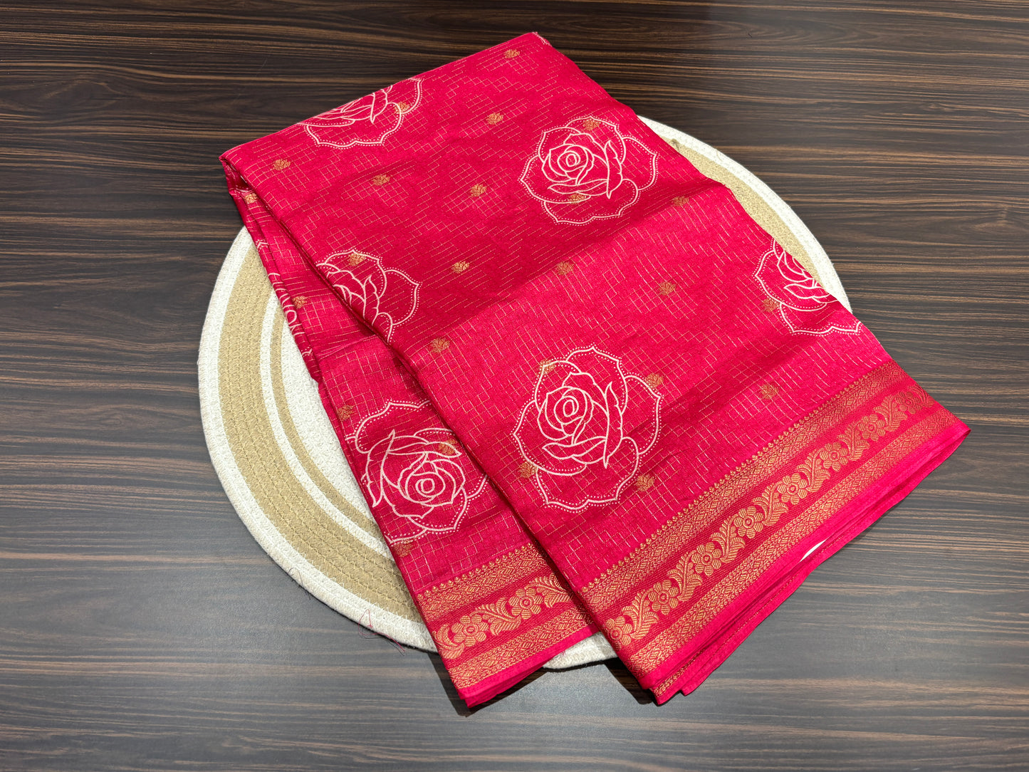 Mulberry silk saree
