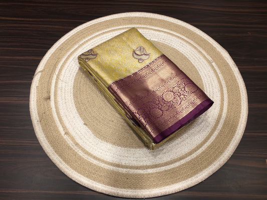 Semi Kanchipuram tissue
