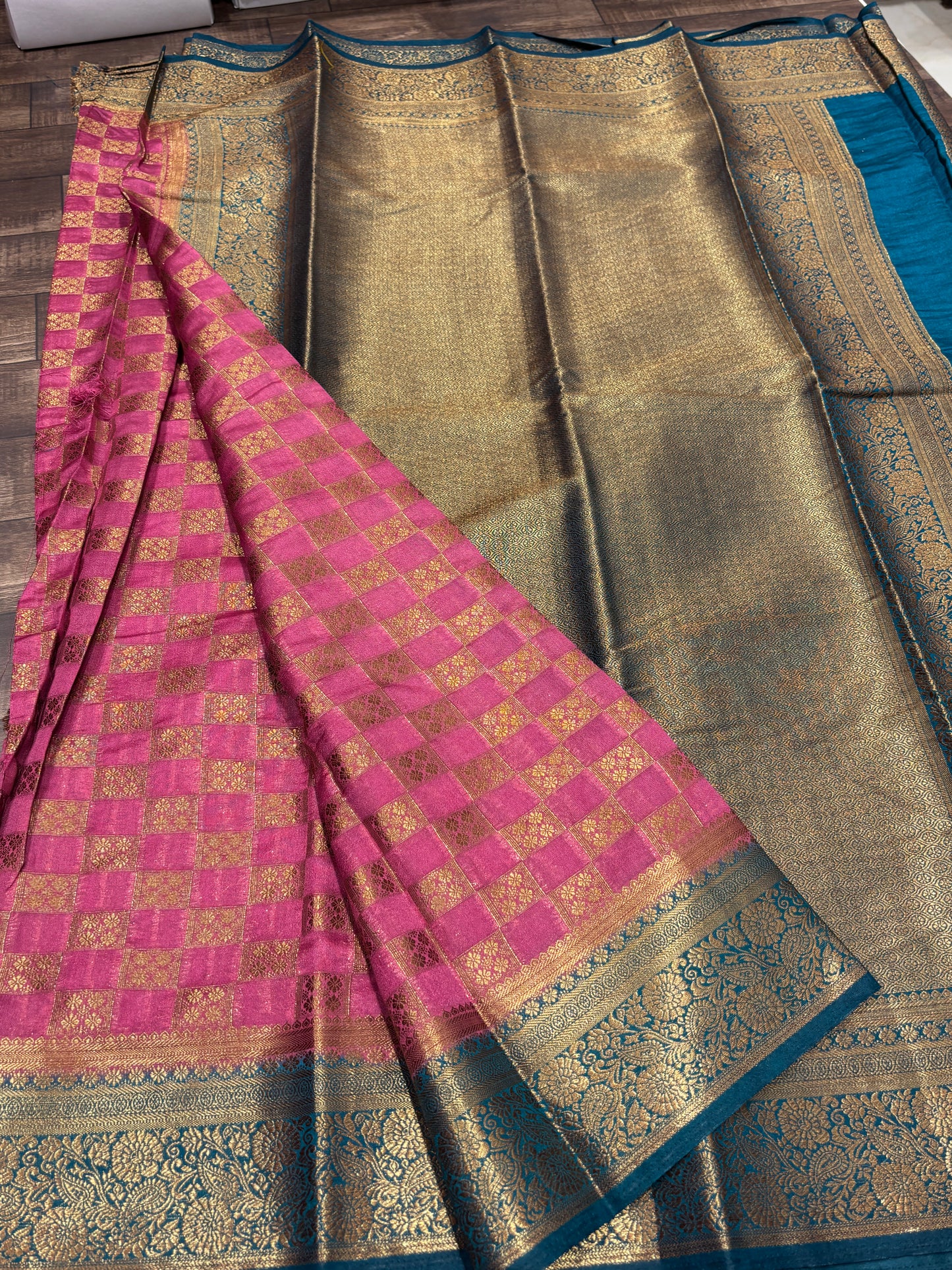 Raw silk saree