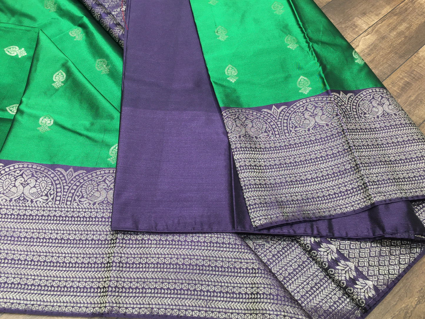 Semi Kanchipuram silk