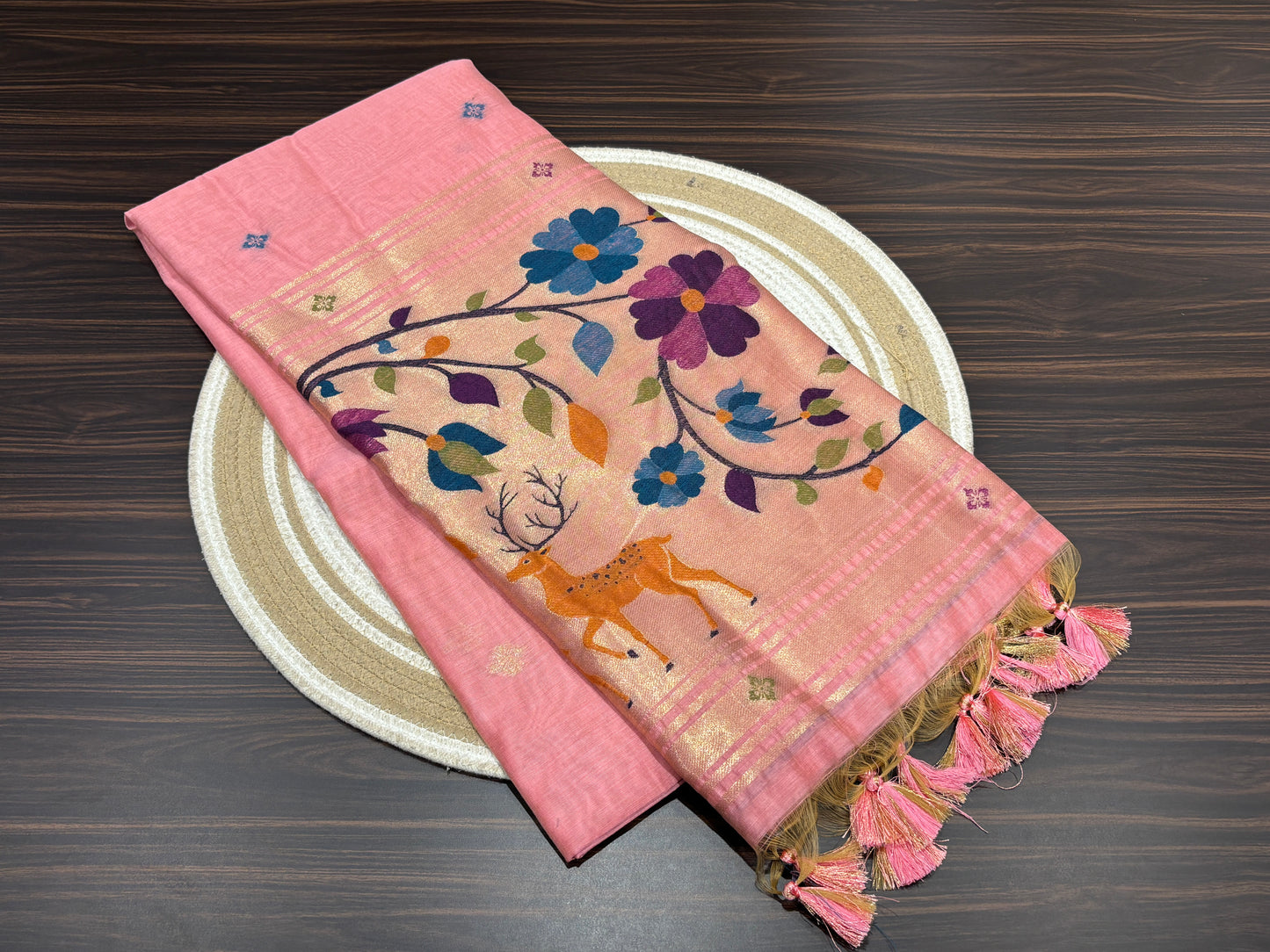 Soft cotton saree