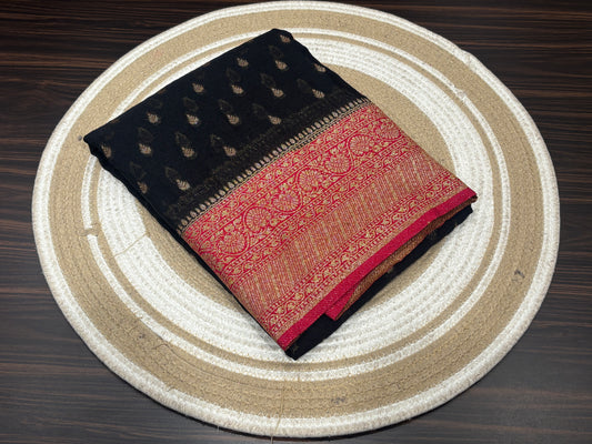 Chiffon georgette saree