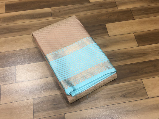 Semi Kanchipuram silk