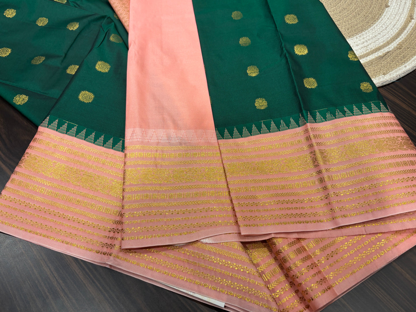 Semi Kanchipuram silk