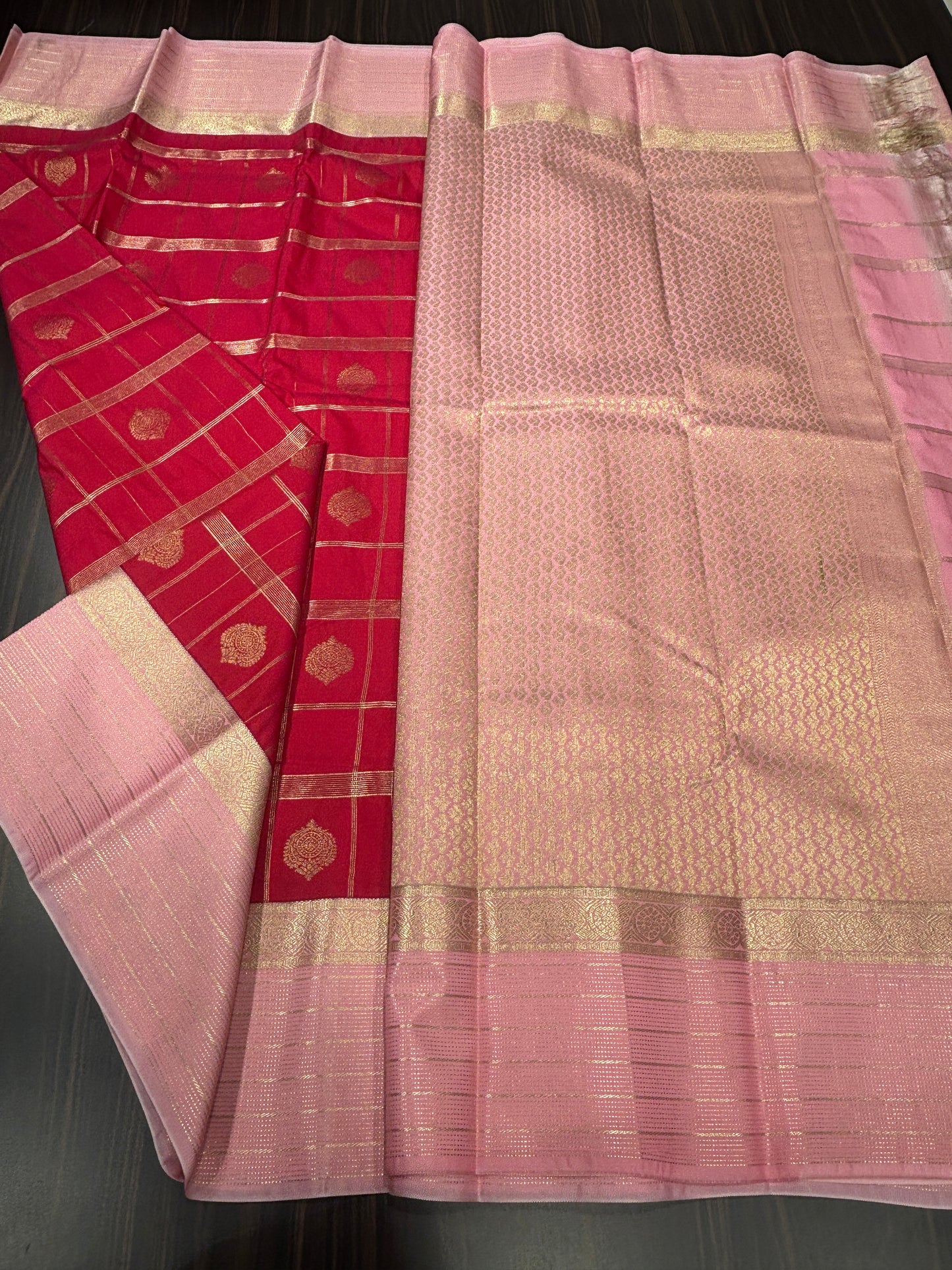 Semi Kanchipuram silk