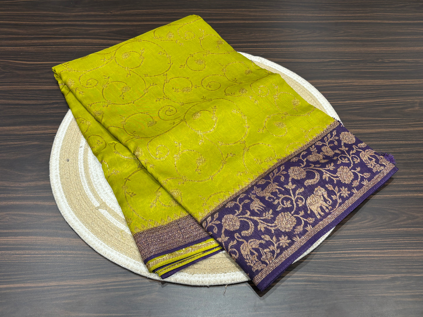 Soft tussar saree