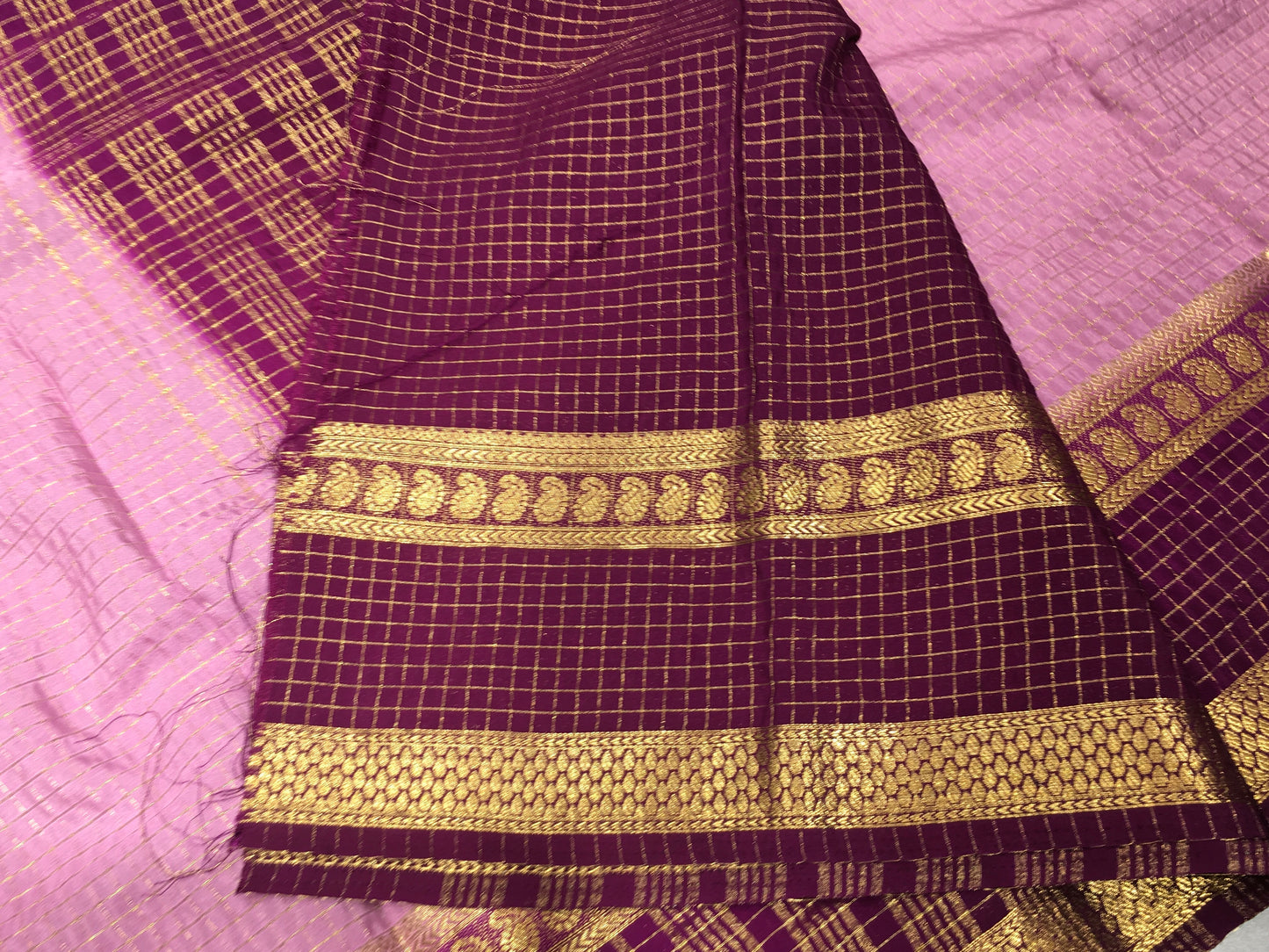 Semi Mysore crape