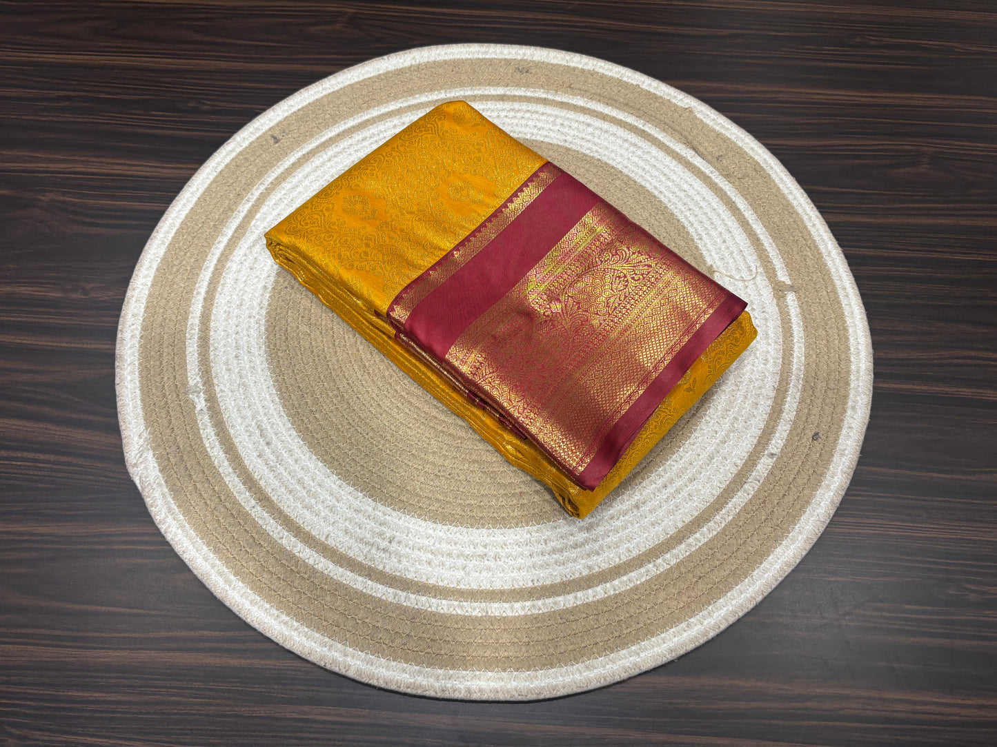 Semi Kanchipuram silk