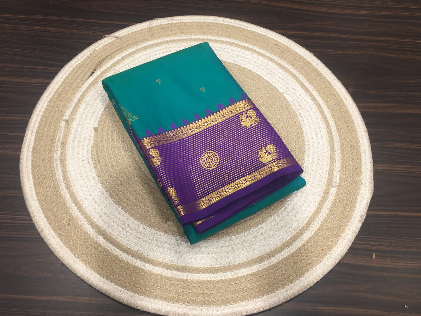 Semi Kanchipuram silk