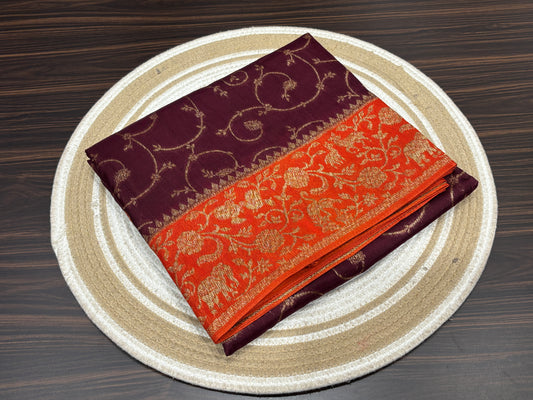 Soft tussar saree