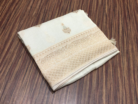 Russian crape saree