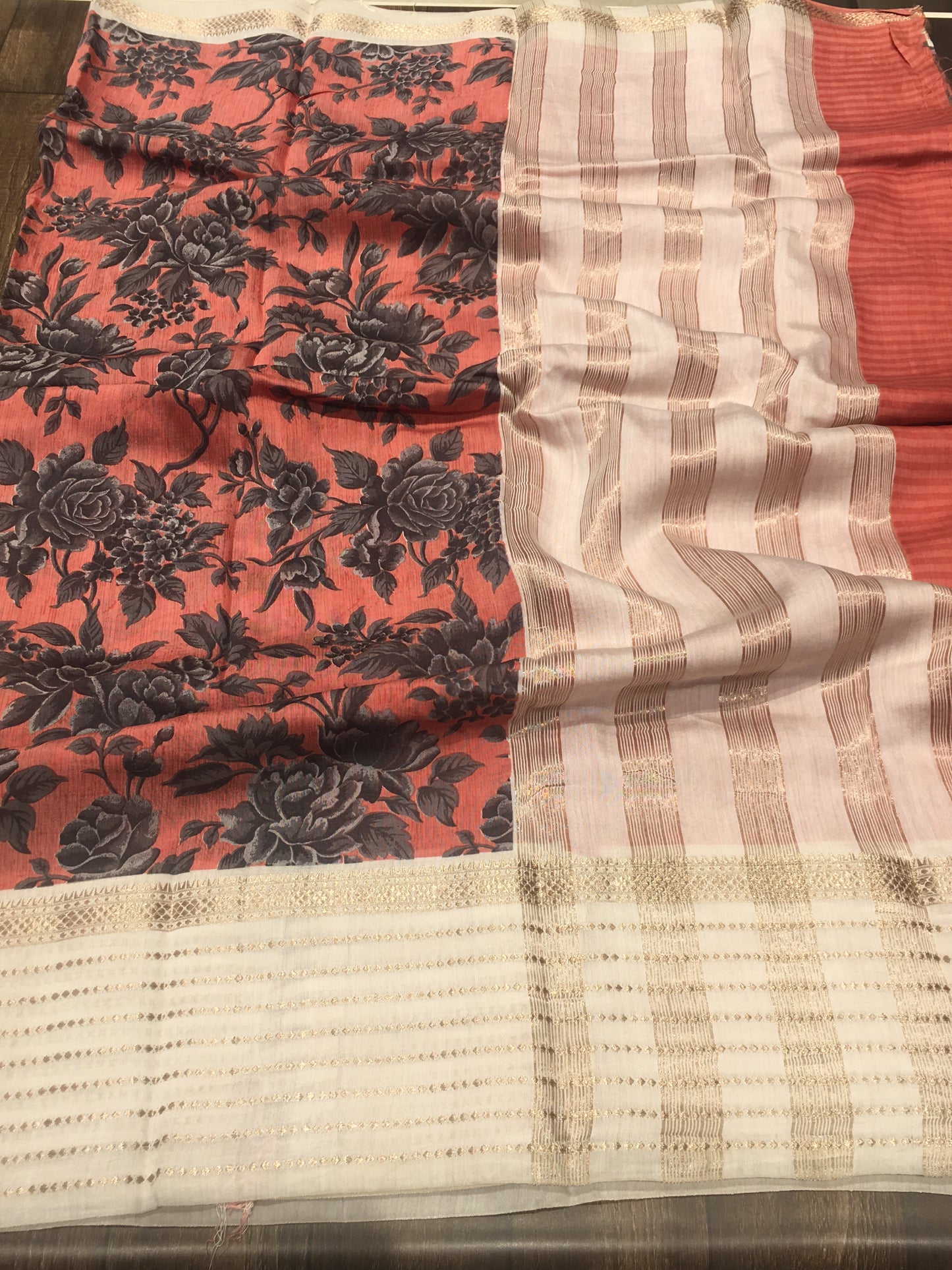 Butter Crape Saree