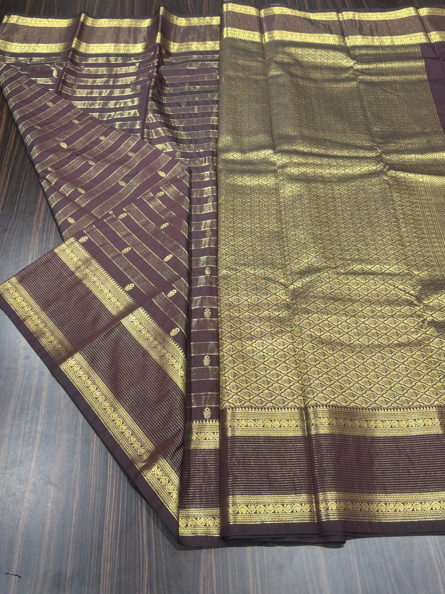 Semi Kanchipuram silk