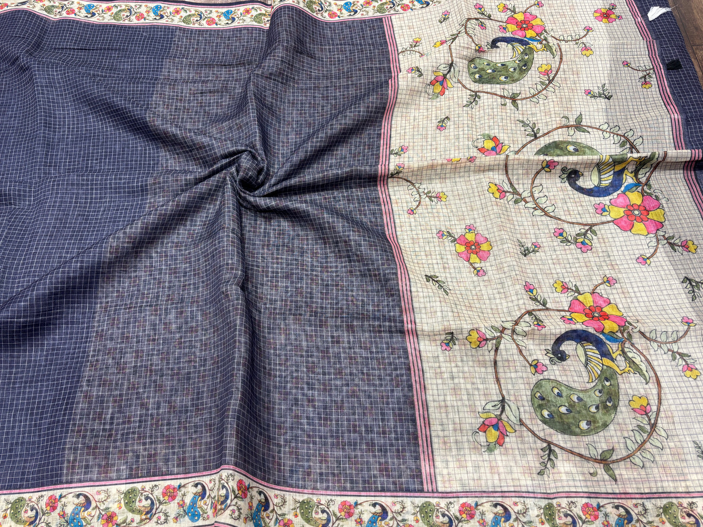 Fancy cotton saree