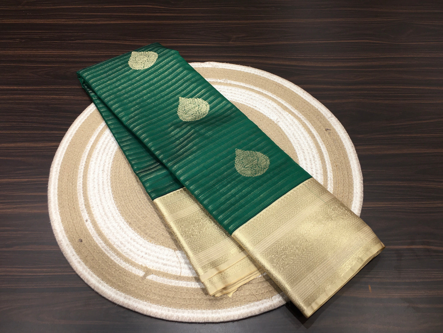Semi Kanchipuram silk