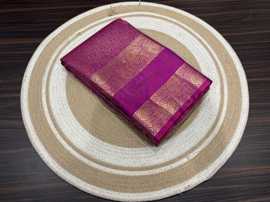 Semi Kanchipuram silk