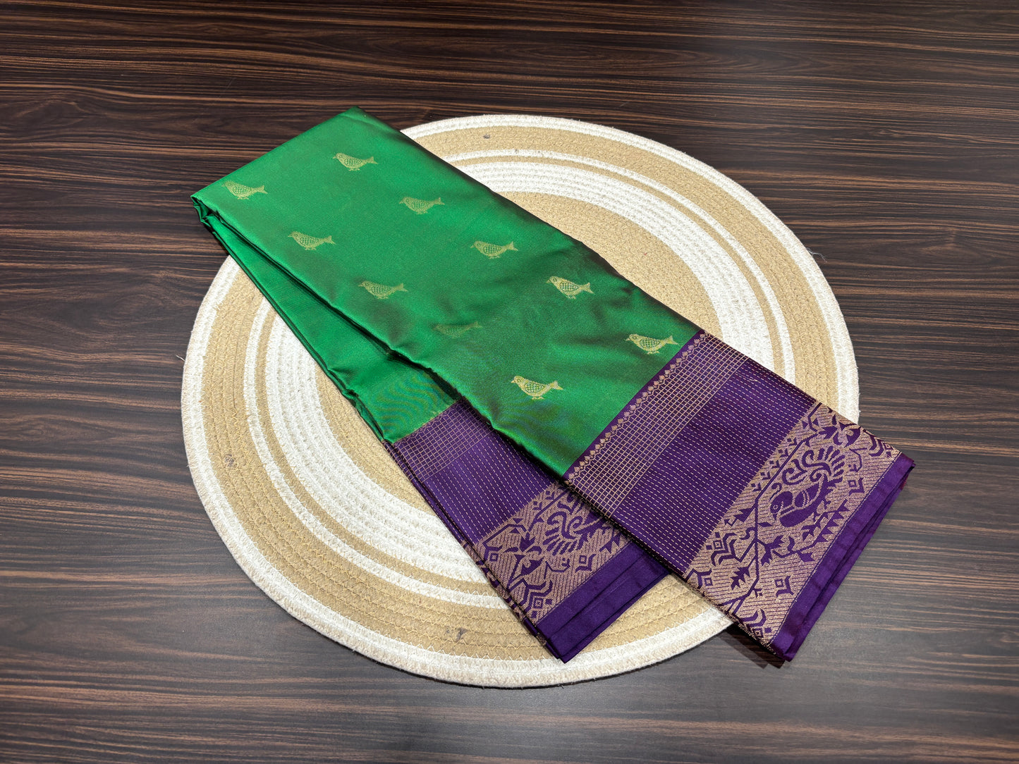 Semi Kanchipuram silk