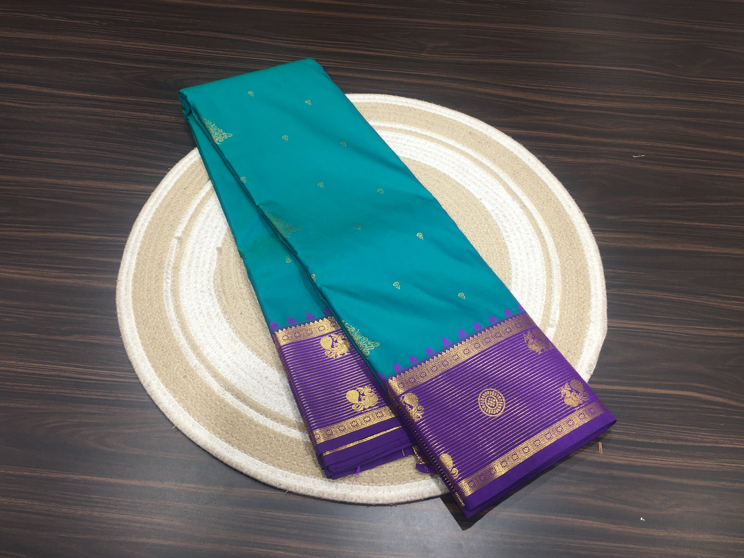 Semi Kanchipuram silk