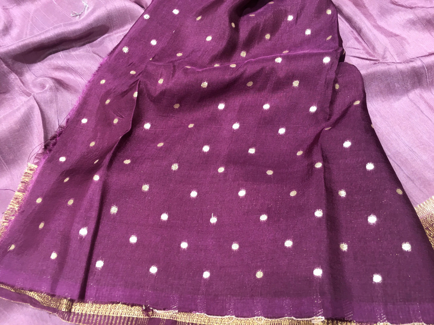 Soft tussar saree