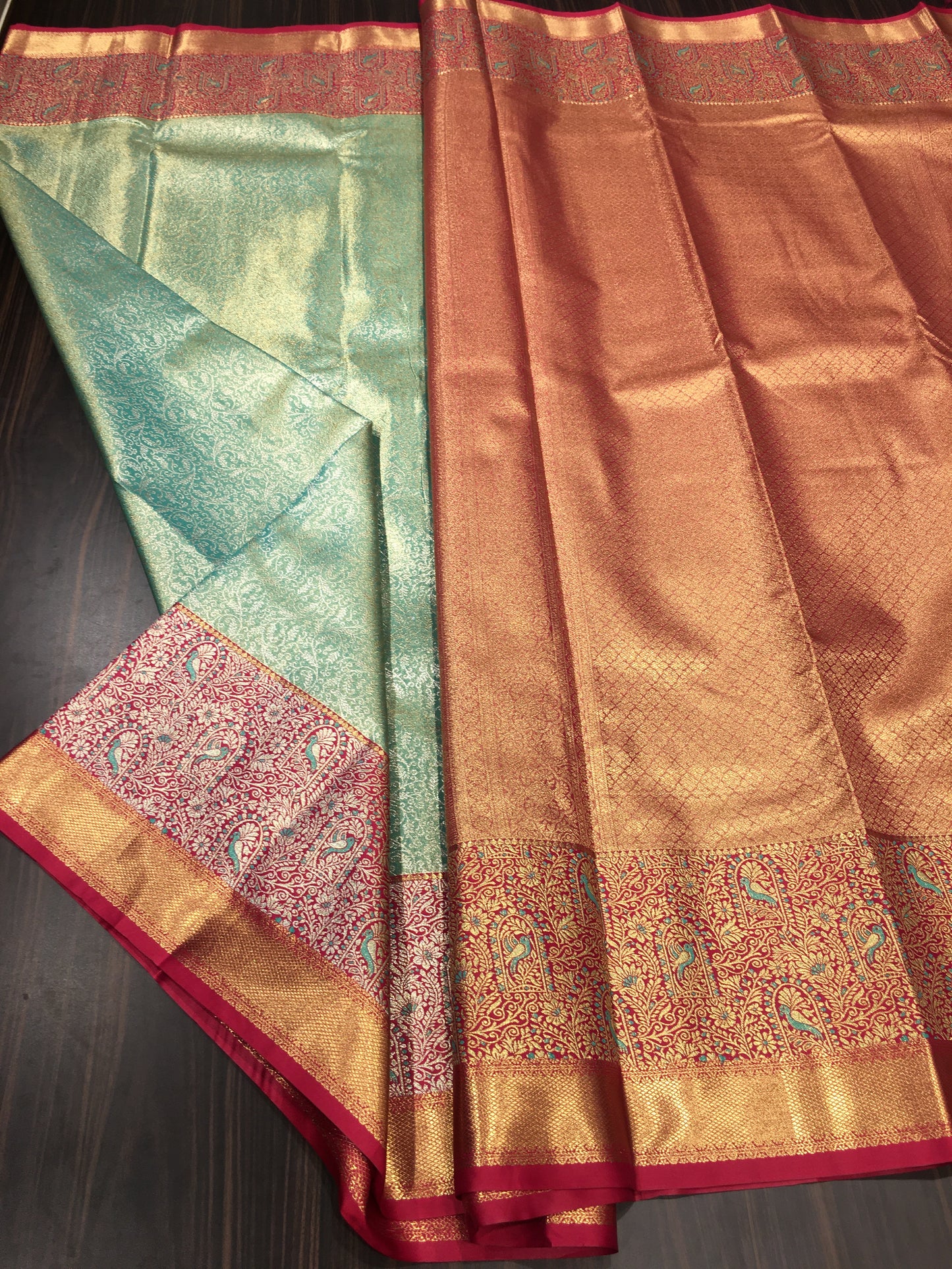 Semi Kanchipuram silk