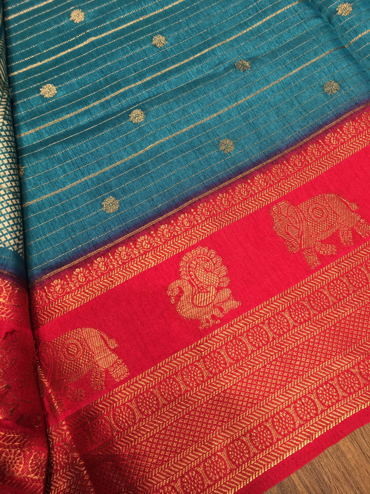 Semi tussar Saree