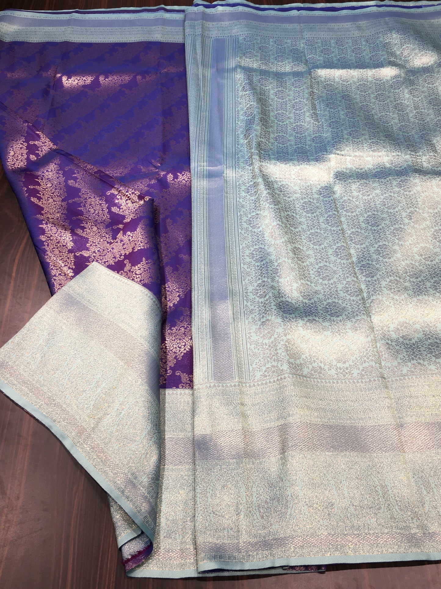Semi Kanchipuram silk