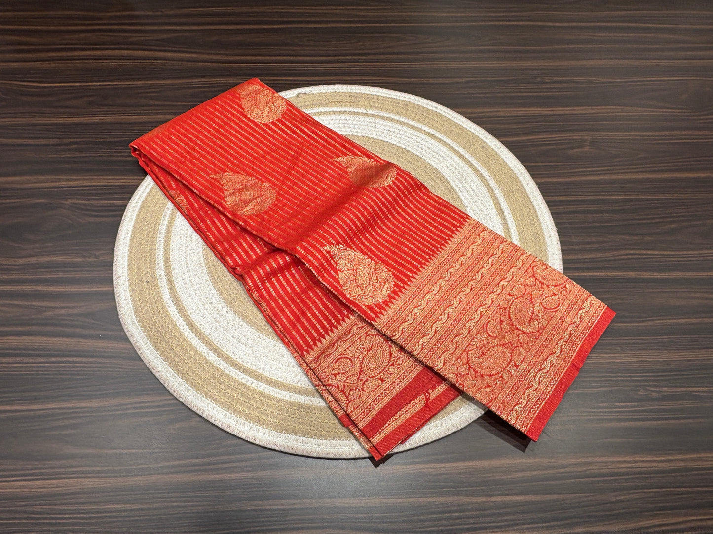 Soft crape saree