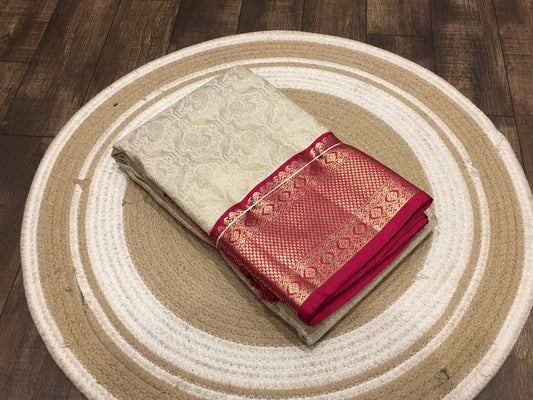 Semi Kanchipuram silk