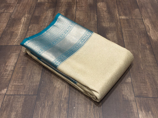 Semi Kanchipuram silk