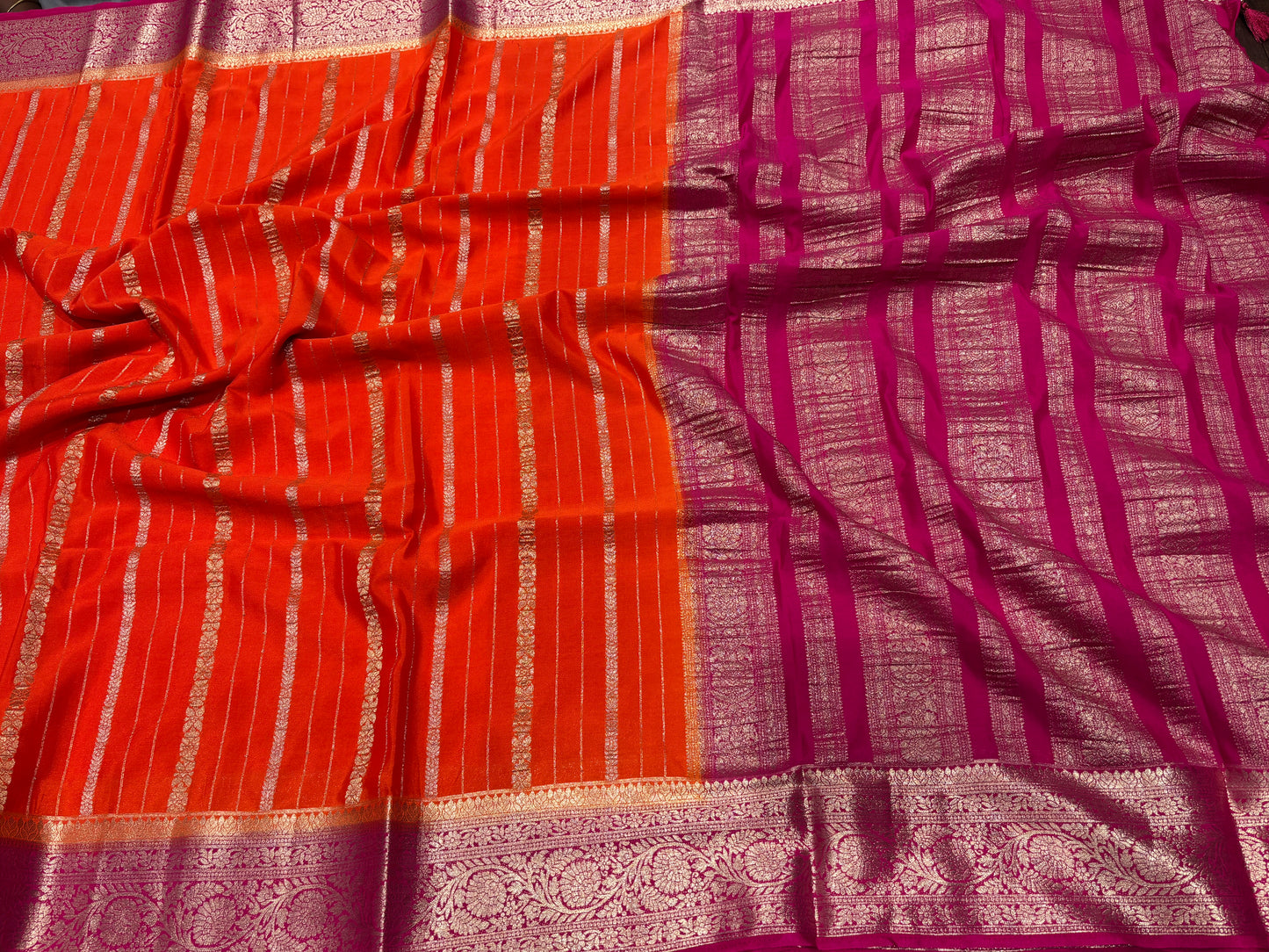 Semi Mysore crape