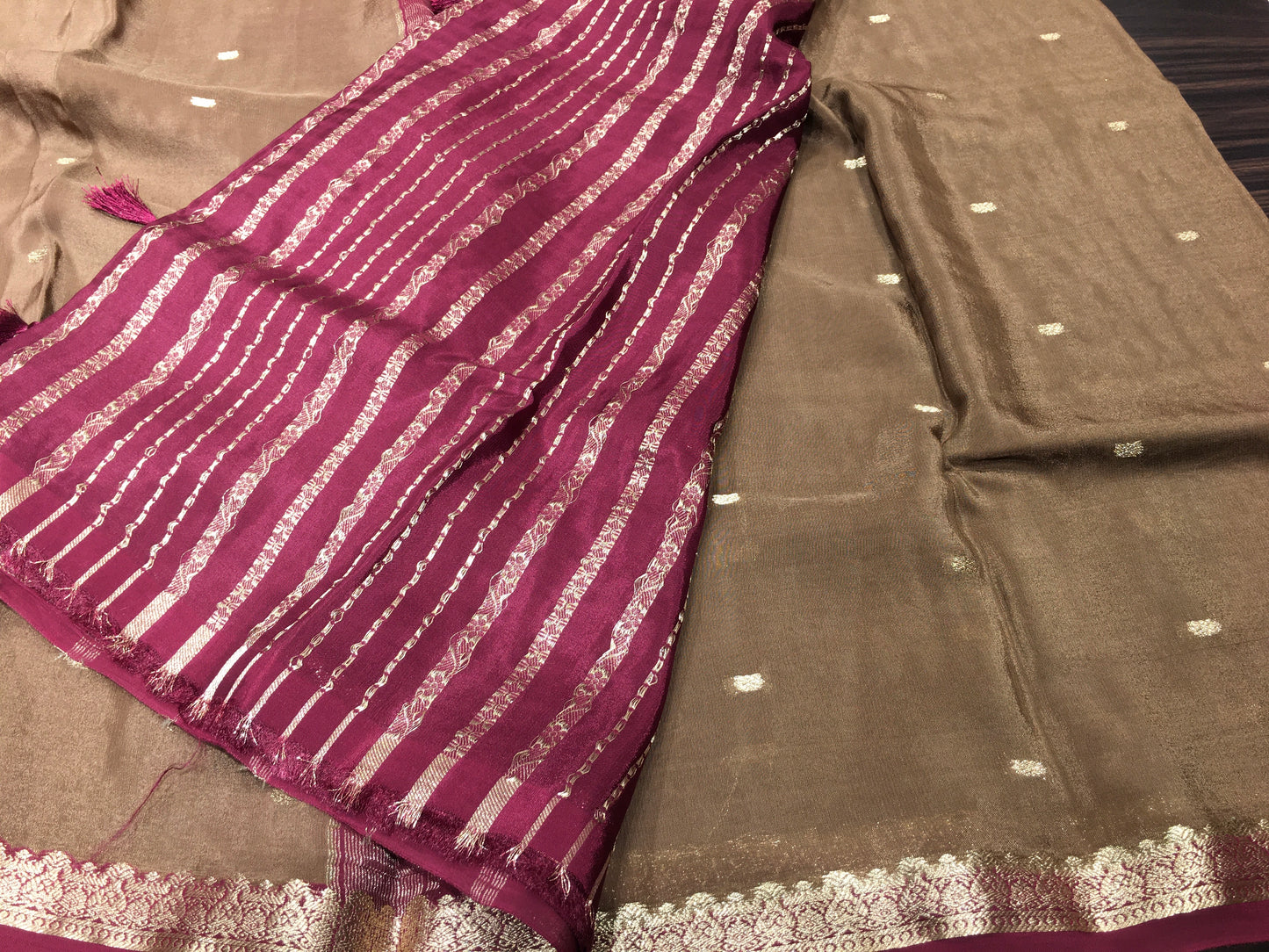 Semi Mysore crape