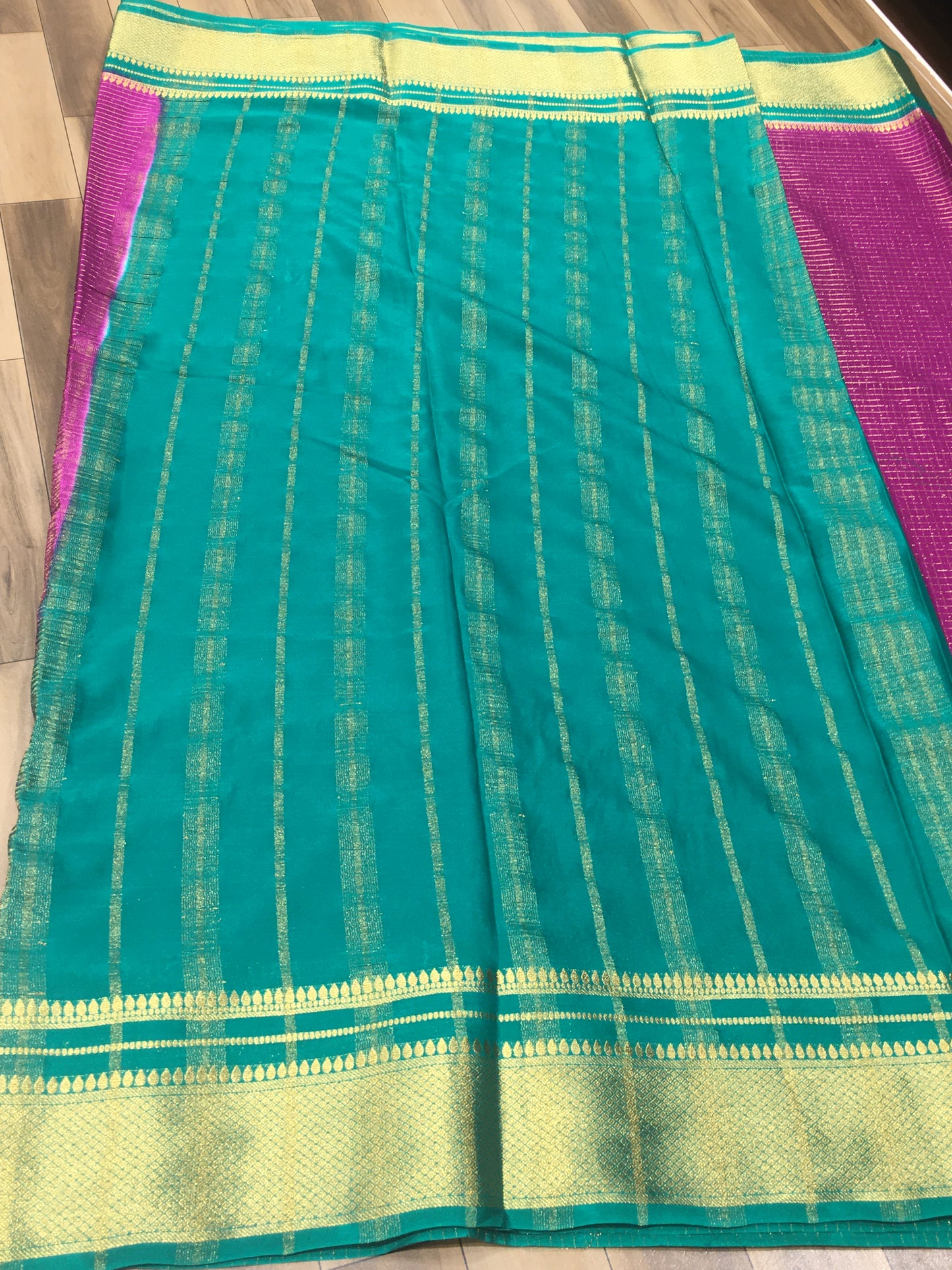 Semi Mysore crape silk