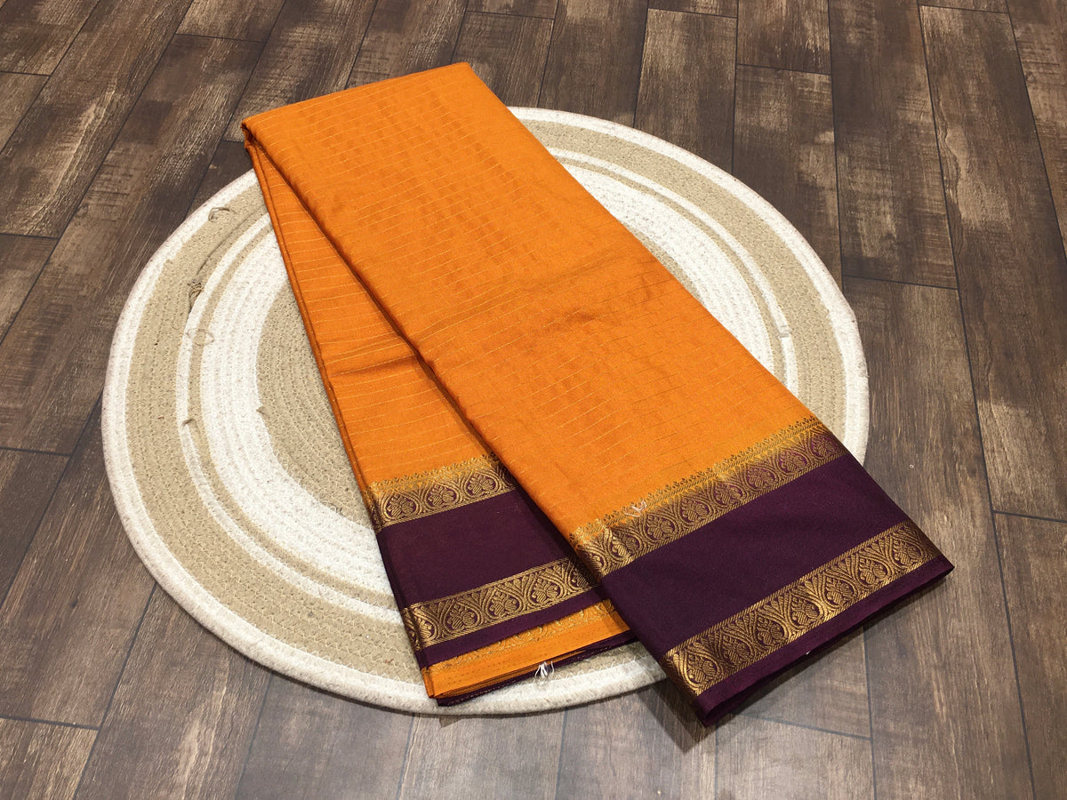 Semi Mysore Crape Silk
