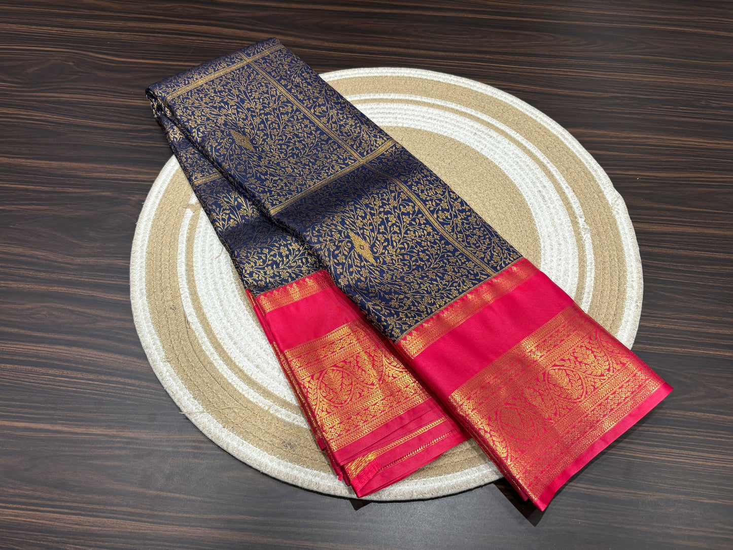 Semi Kanchipuram silk