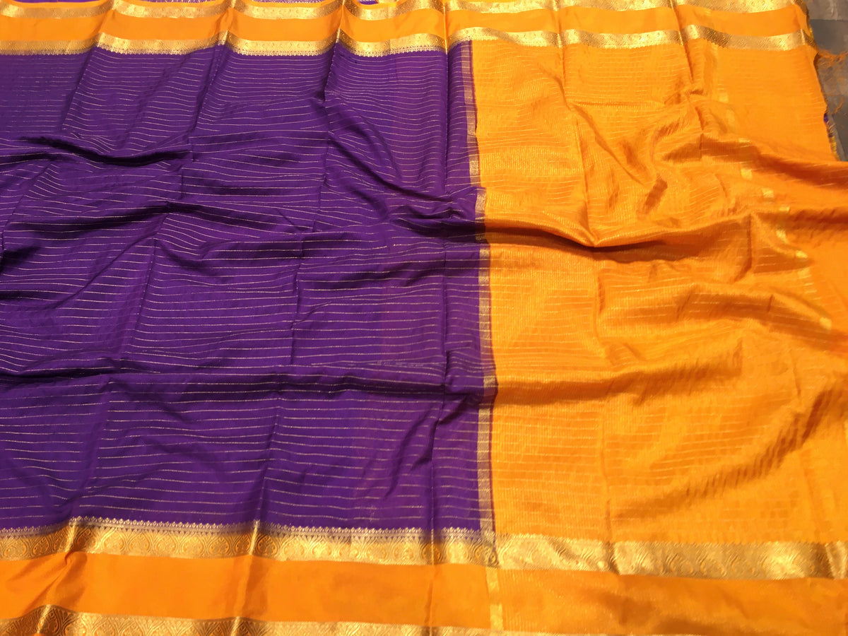 Semi Mysore Crape Silk