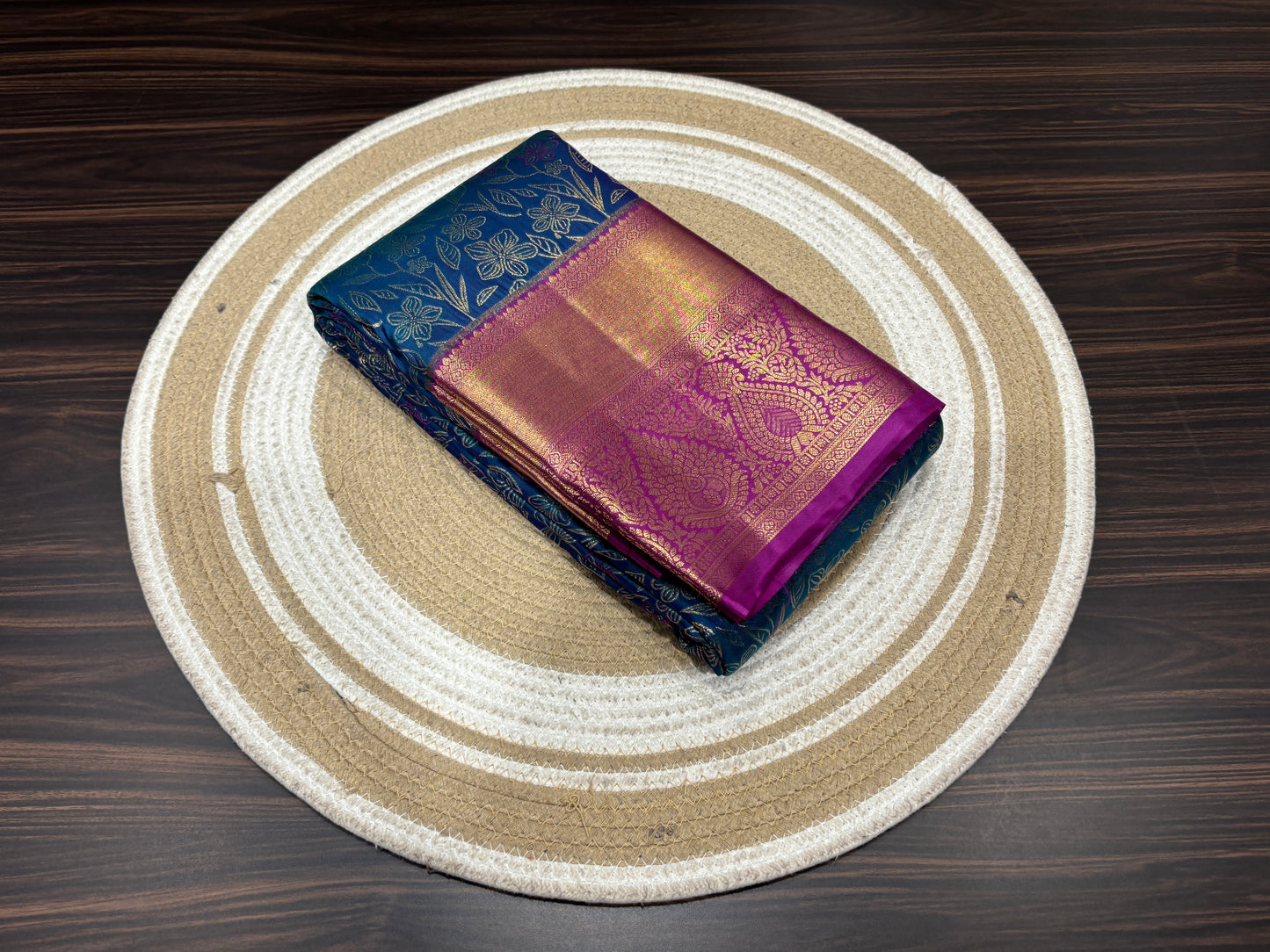 Semi Kanchipuram silk