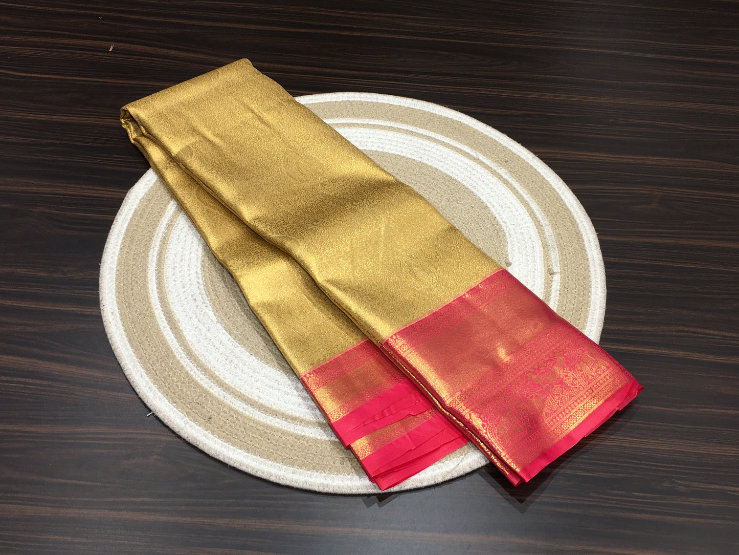 Semi Kanchipuram silk