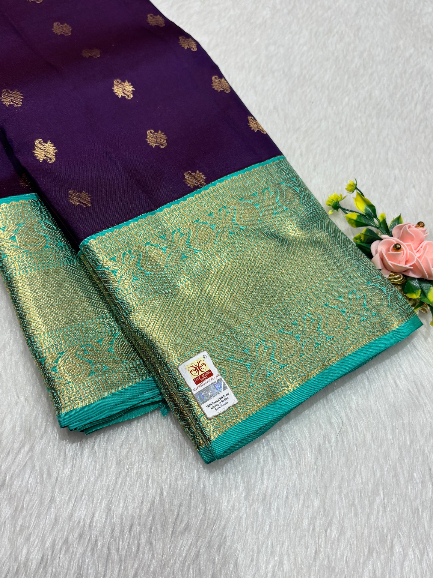 Pure Kanchipuram silk