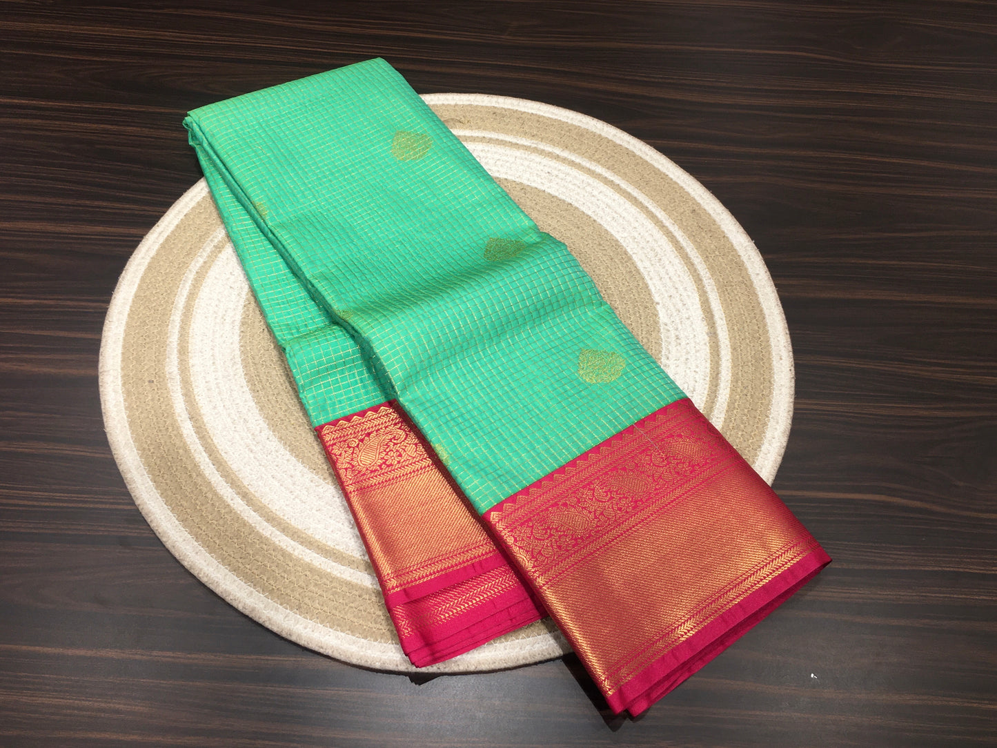 Semi Kanchipuram silk
