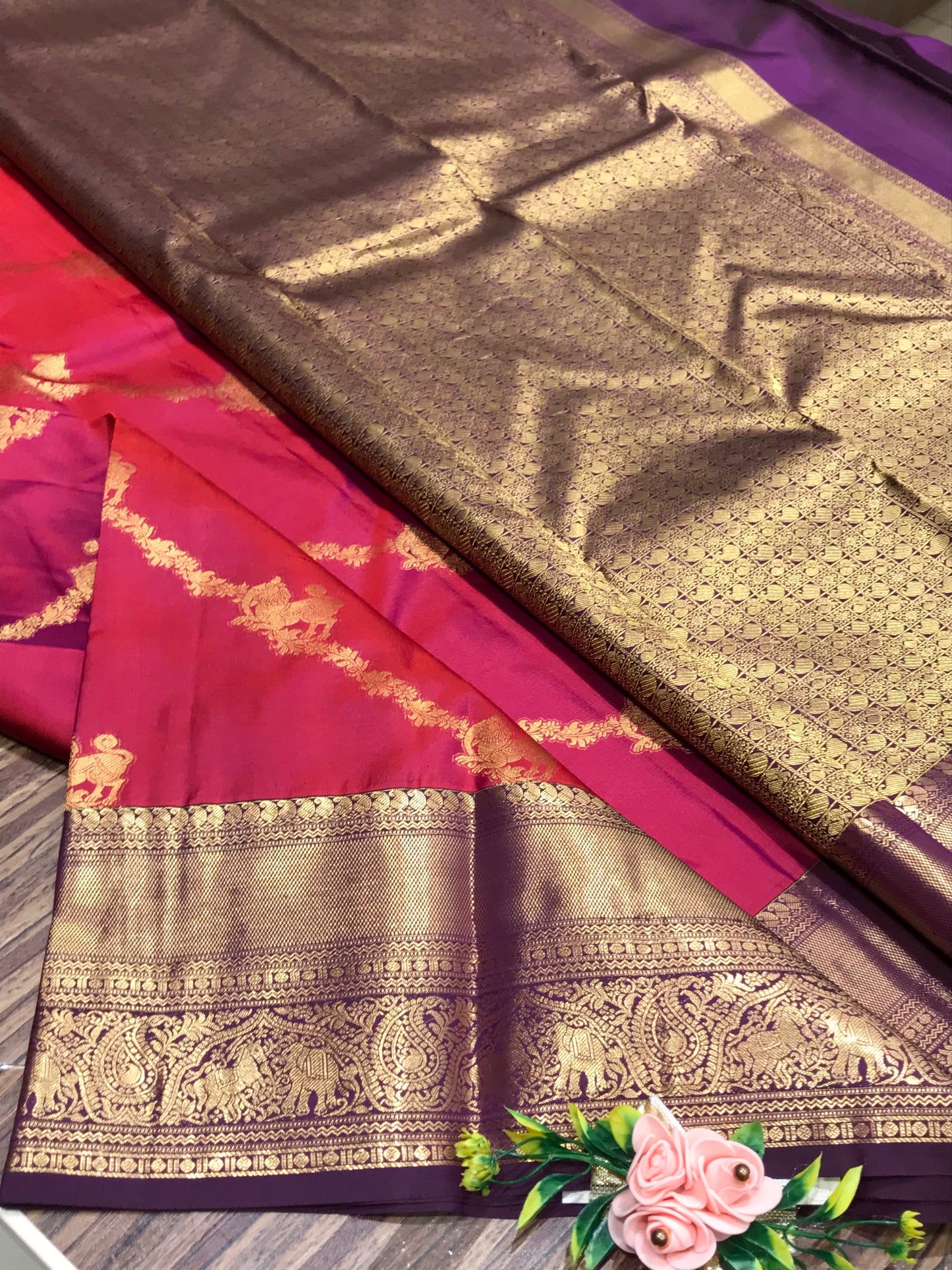Pure Kanchipuram silk