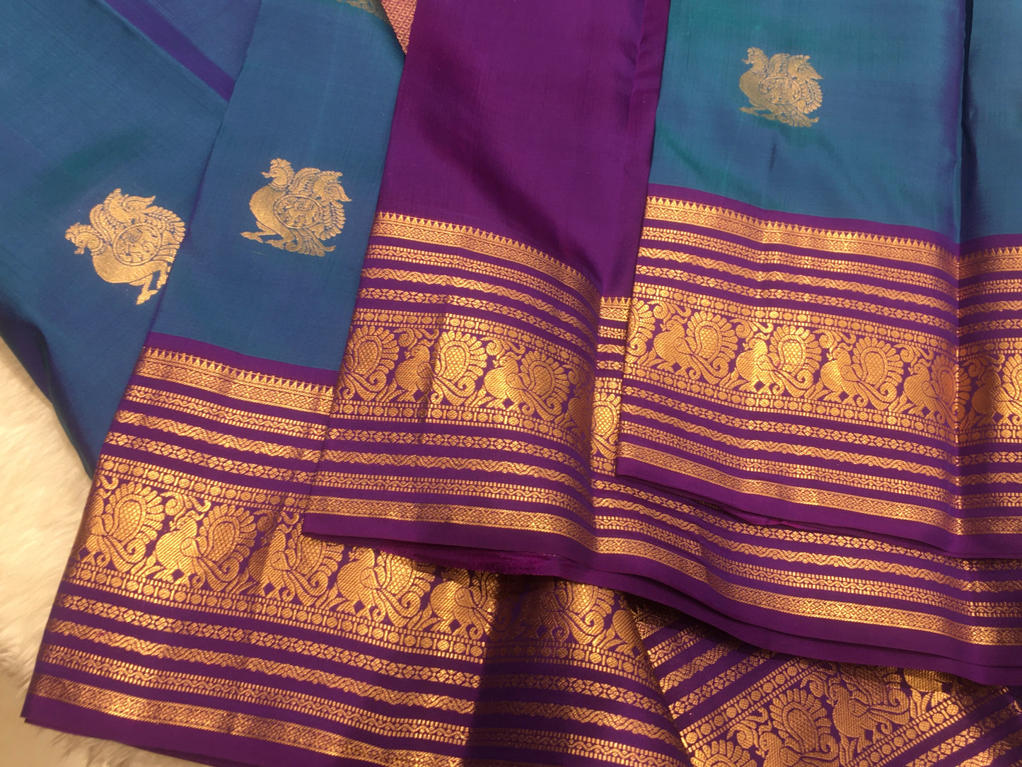 Pure Kanchipuram silk