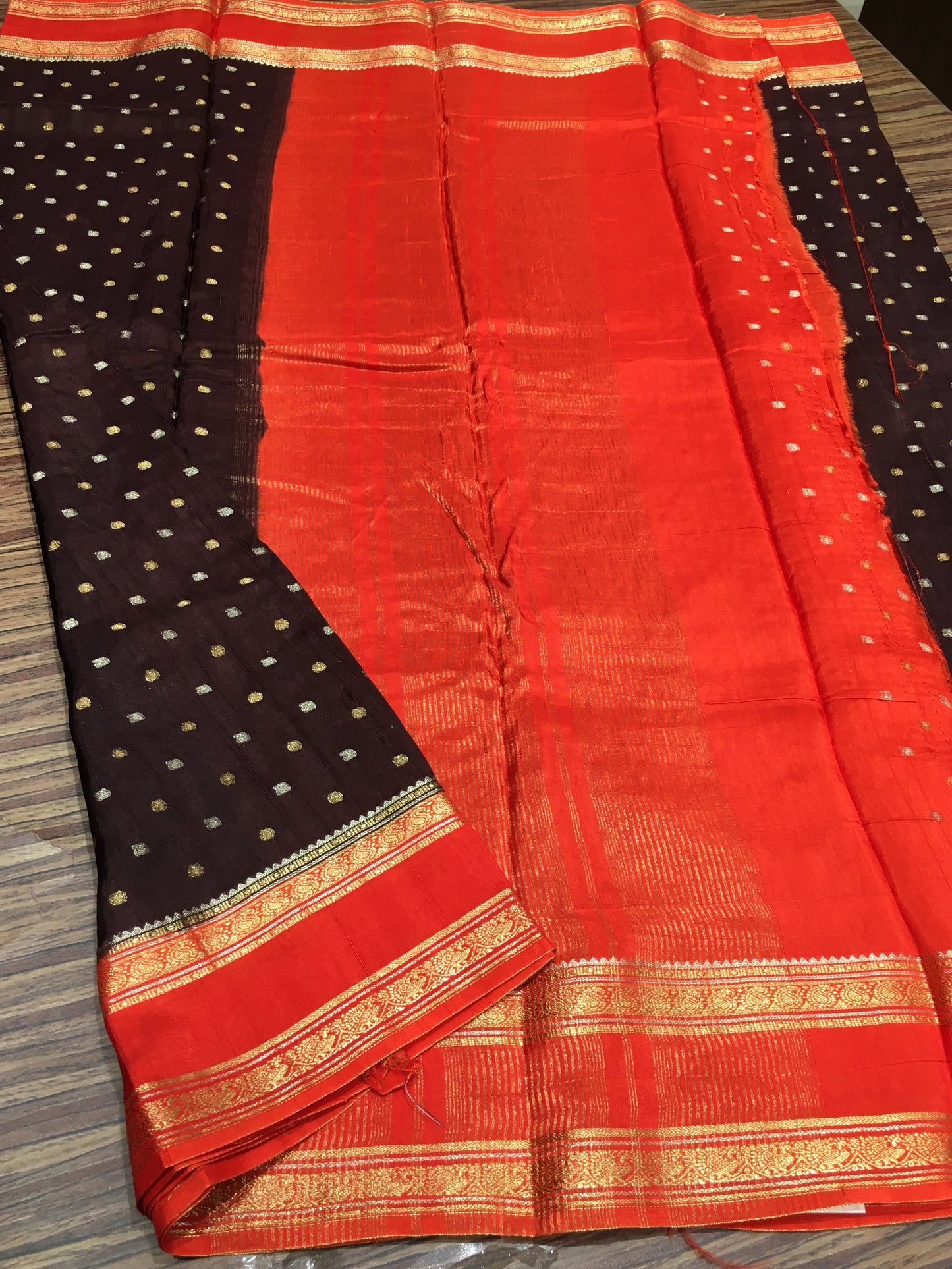 Soft tussar saree