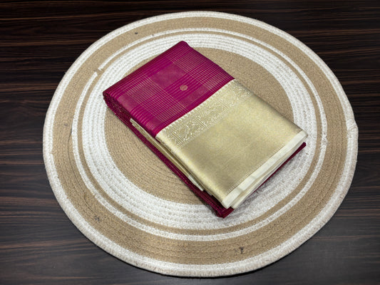 Semi Kanchipuram silk