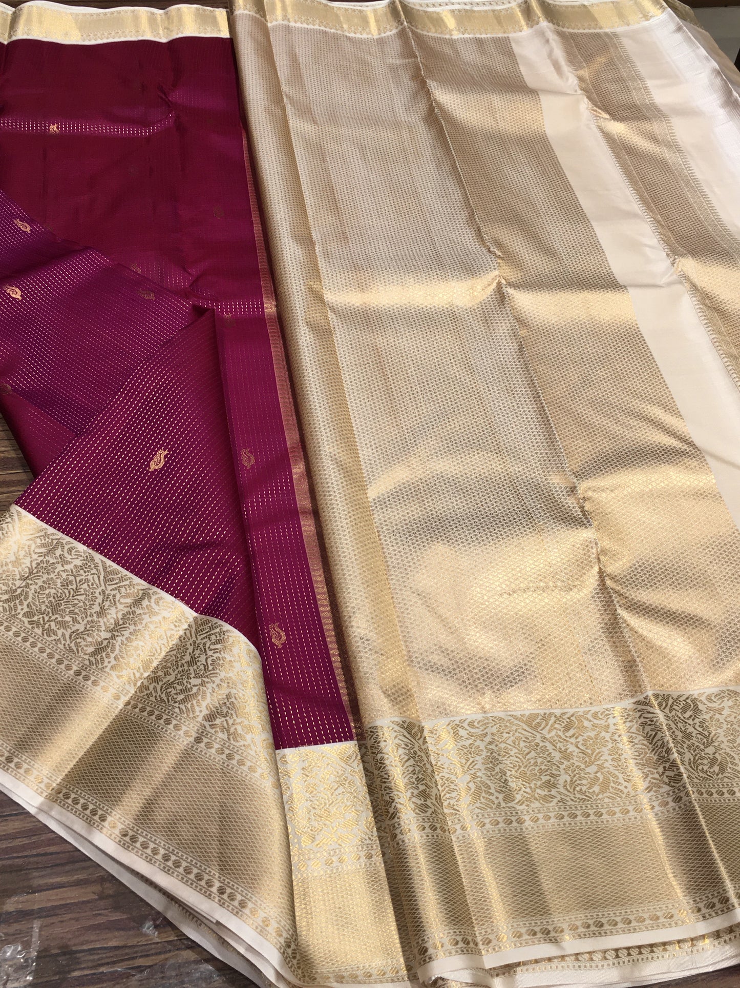 Pure Kanchipuram silk