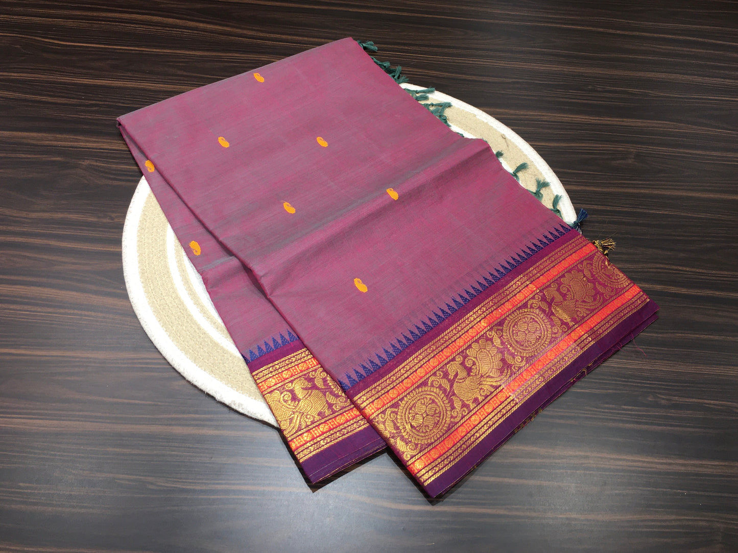 Fancy cotton saree