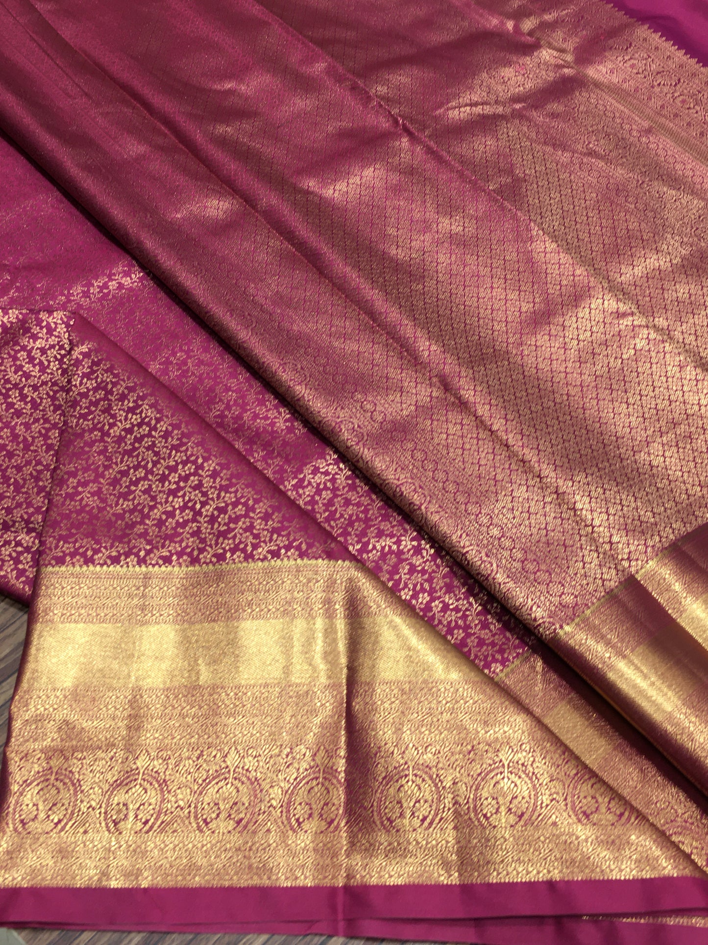 Semi Kanchipuram silk