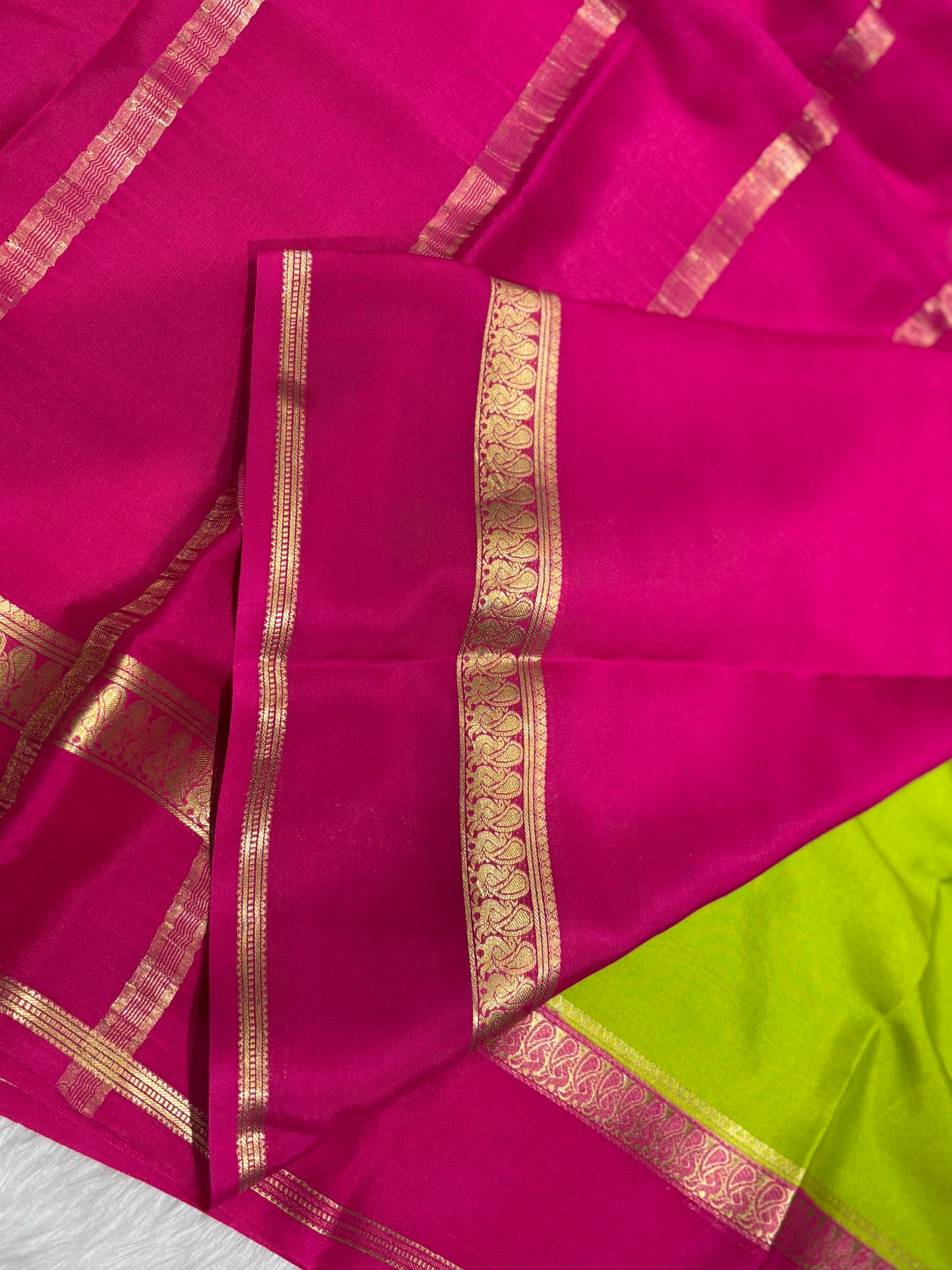 Pure Mysore silk